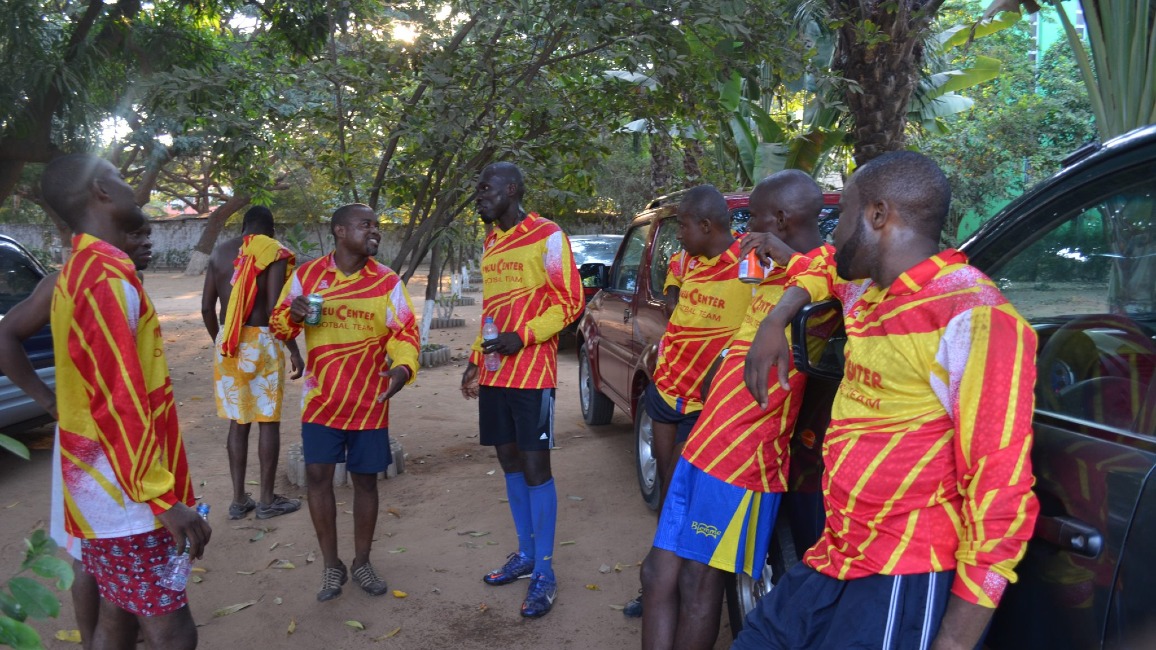 Momento de Confraternização entre ACASCA e Seminaristas OFMCap